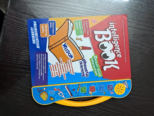 Interactive Musical Learning Book for Toddlers – Touch & Talk Phonics E-Book, 3+ Years (Batteries Not Included)