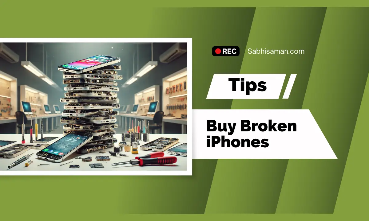 Buy Broken iPhones